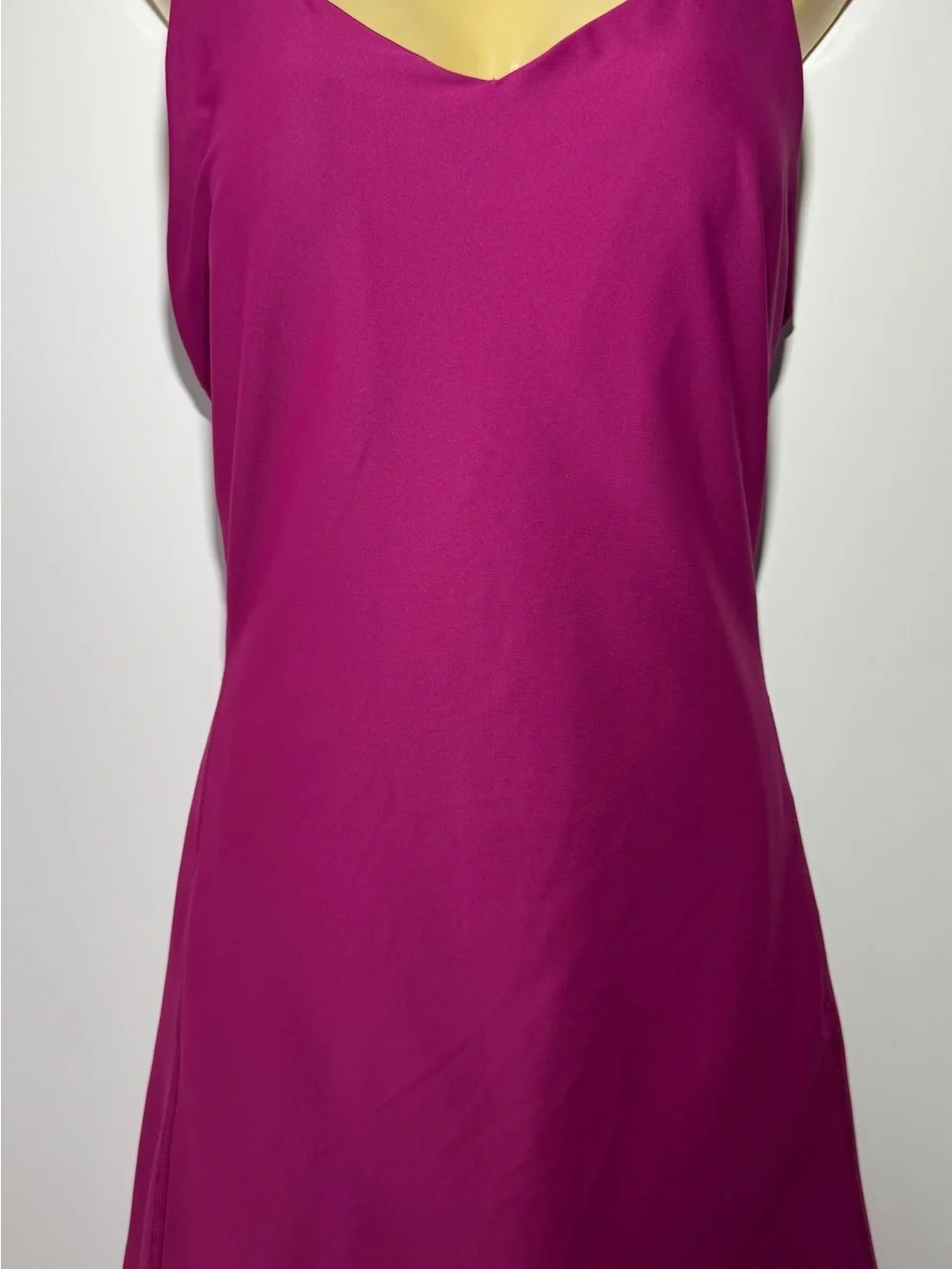 Old Navy Active PowerSoft Athletic Dress Womens Large Pink Magenta Go-Dry Tennis